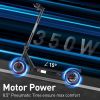 iscooter i9 us electric scooter with bag motor 350W 42v7.5ah, speed up to 30km/h 8.5 inch 2 wheel  folding adult with LED