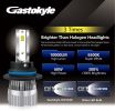 Gastokyle 9007 HB5 LED Headlight Bulbs,10000 Lumens 60W Super Bright LED Headlights Conversion Kit 6500K Cool White,Quick Installation Halogen Replace
