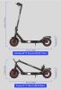 iscooter i9 us electric scooter with bag motor 350W 42v7.5ah, speed up to 30km/h 8.5 inch 2 wheel  folding adult with LED
