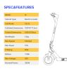 iscooter i9 us electric scooter with bag motor 350W 42v7.5ah, speed up to 30km/h 8.5 inch 2 wheel  folding adult with LED