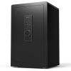 Digital Security Safe Box with alarm ; Lock Box Safe with Inner Cabinet LED Light; Home Safe for Money Jewelry Documents; black