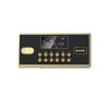 2.4 Cubic Feet Electronic Digital Security Safe with Keypad and Key for Home Office Safe Box; Suitable for Home; Office; Hotel(Black)