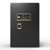 2.4 Cubic Feet Electronic Digital Security Safe with Keypad and Key for Home Office Safe Box; Suitable for Home; Office; Hotel(Black)