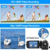 HD 1080P Digital Video Camcorder 2.7in 16X Zoom DV Camera 270Â¬âˆž Rotation Rechargeable Kid Camera w/Fill Light Selfie